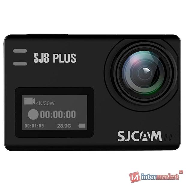 Экшн-камера, SJCAM SJ8 PLUS, 4K/30fps, Sony IMX117, 12 МП, 170°, Wifi 10 м/2,4 5 Hz, Gyro Anti-shake, Slow motion, Чипсет NTK 96683, 1200mAh, 2.33