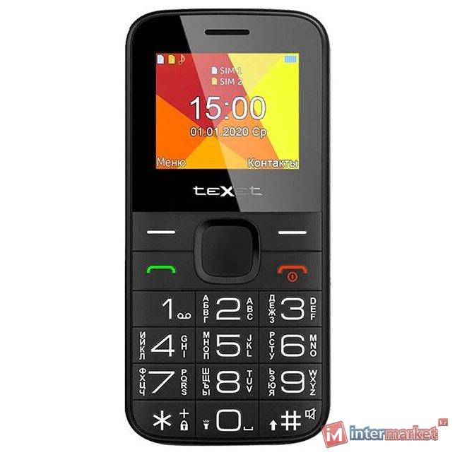 Мобильный телефон Texet TM-B201, чёрный